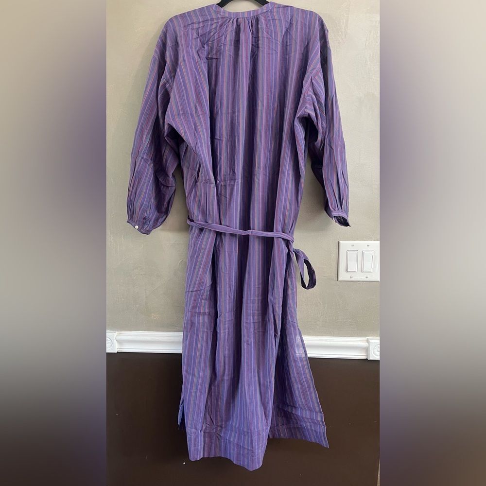 Doen Joan Dress Purple Isla Stripe - Picture 10 of 10